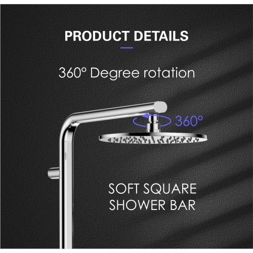 All-in-One Shower Set Bathroom Air Function Rain Head Shower Set Supplier