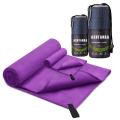 Microfiber Fitness Sports Gym Tuala dengan Pocket Magnet