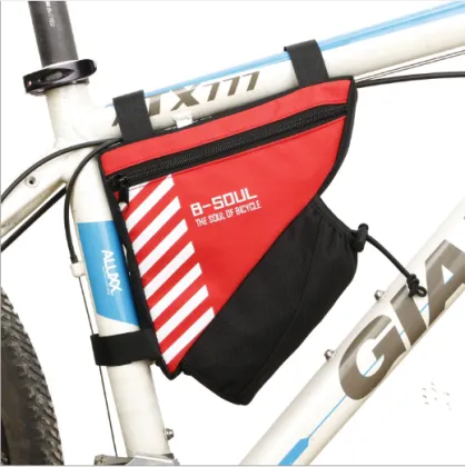 Cycling Bike Frame Tube Pouch Pannier - Bicycle Triangle Bag