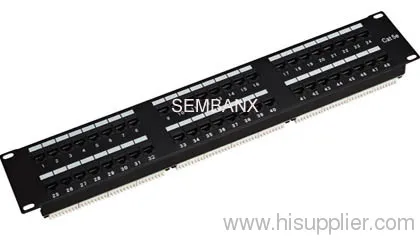 2u 48 Ports Utp Cat5e Patch Panel 