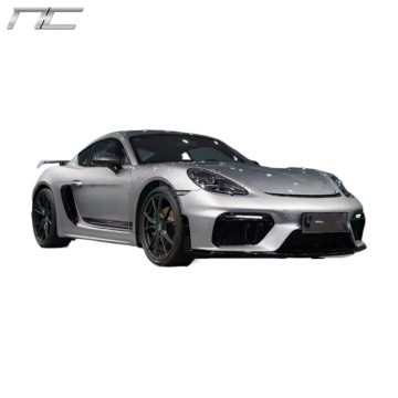 PP Plastic GT4 Style 718 Zestaw nadwozia - przedni zderzak, tylny dyfuzor, spoiler dla Porsche 718 Boxster/Cayman