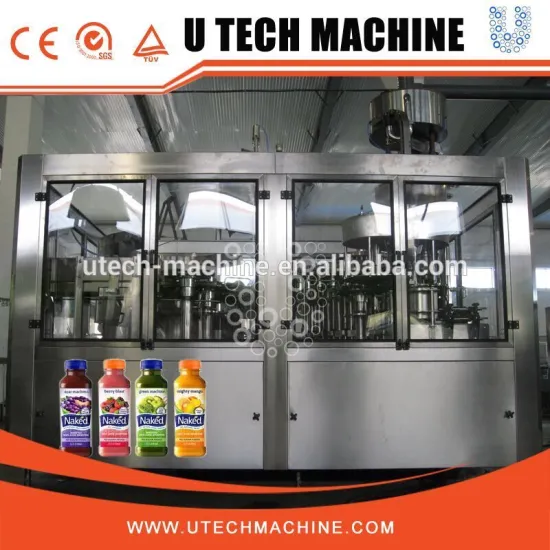 Full Automatic Fruit Juice Filling Machine /Juice Filling Production Line