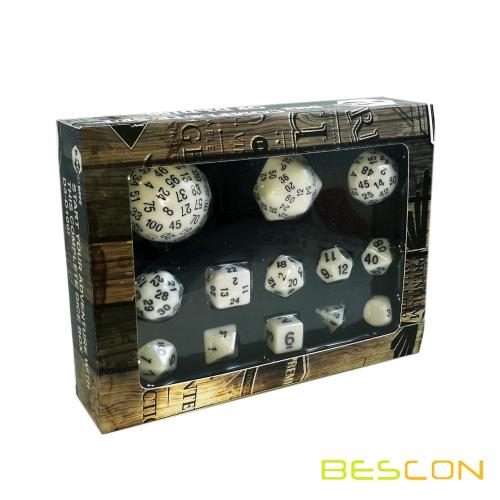 SET DE DICES POLYÉDRIQUES BESCON ENTREPLÉMENT