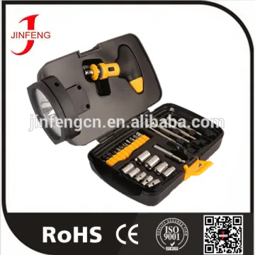 2016 high quality made in china standard type house hold tool set