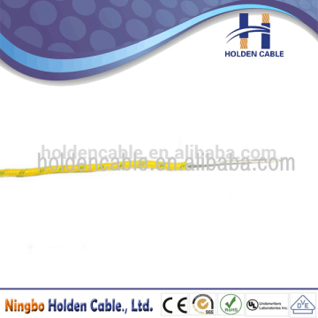 Copper or tinned copper cotton braided electrical wire