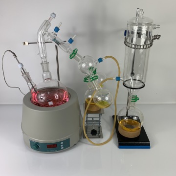 HC Lab Glassware Kısa Yol Damıtma Kiti