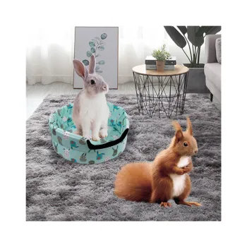 Four Seasons Foldable Warm Chinchilla Hedgehog Rabbit Guinea Pig Bed