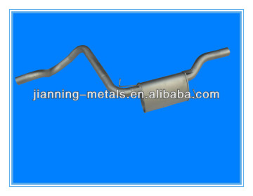 aluminized performance mufflers for car exhaust