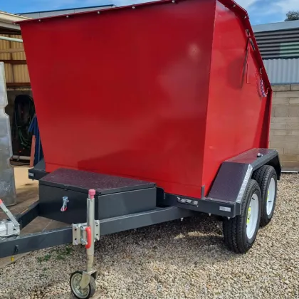 Mobile Skip Bin on Trailer: Great Prices and Service