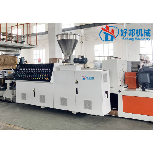 PVC foam sheet extrusion production machines