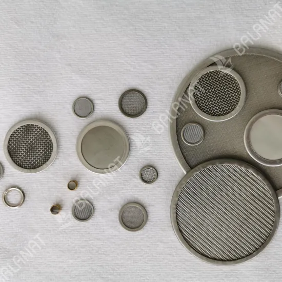 Stainless Steel Circular Mesh Disc