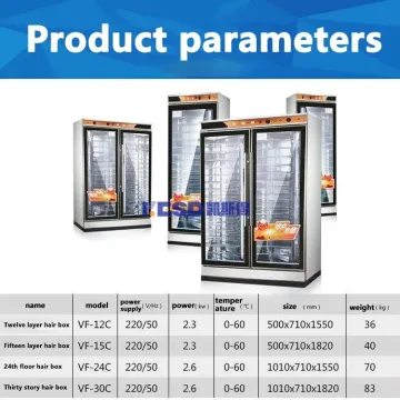 Hot Sale Fermenter / Dough Machine with Fermenting Function / Bread Fermentation Machine