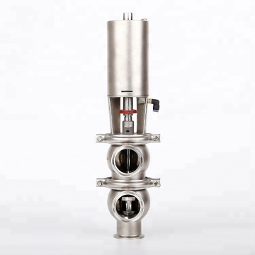 Stainless Steel 304/316L Pneumatik Sanitary Reversing Valve