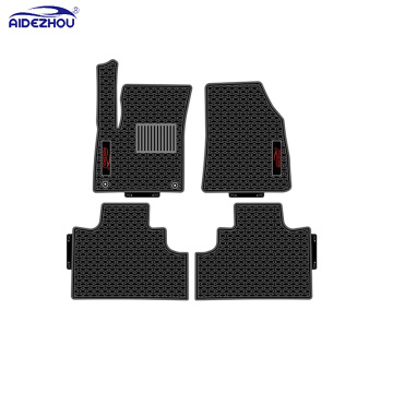 Waterproof 2D Latex Car Floor Mats for FORD TERRITORY 2023 with Anti-Skid Nails