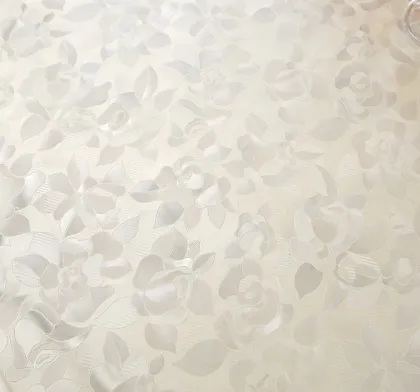 Dining room frosted pvc tablecloth