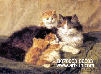 Cat painting