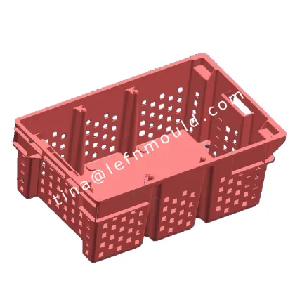 Small Plastic Vegtable Crate Mould Plastic