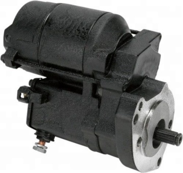 BLACK Starter Motor for HARLEY DAVIDSON BIG TWIN EVO FL 401416 49-8692 2110-0138