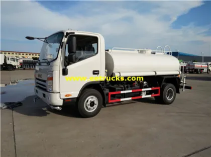 JAC 130HP 4200L Drinking Water Trucks