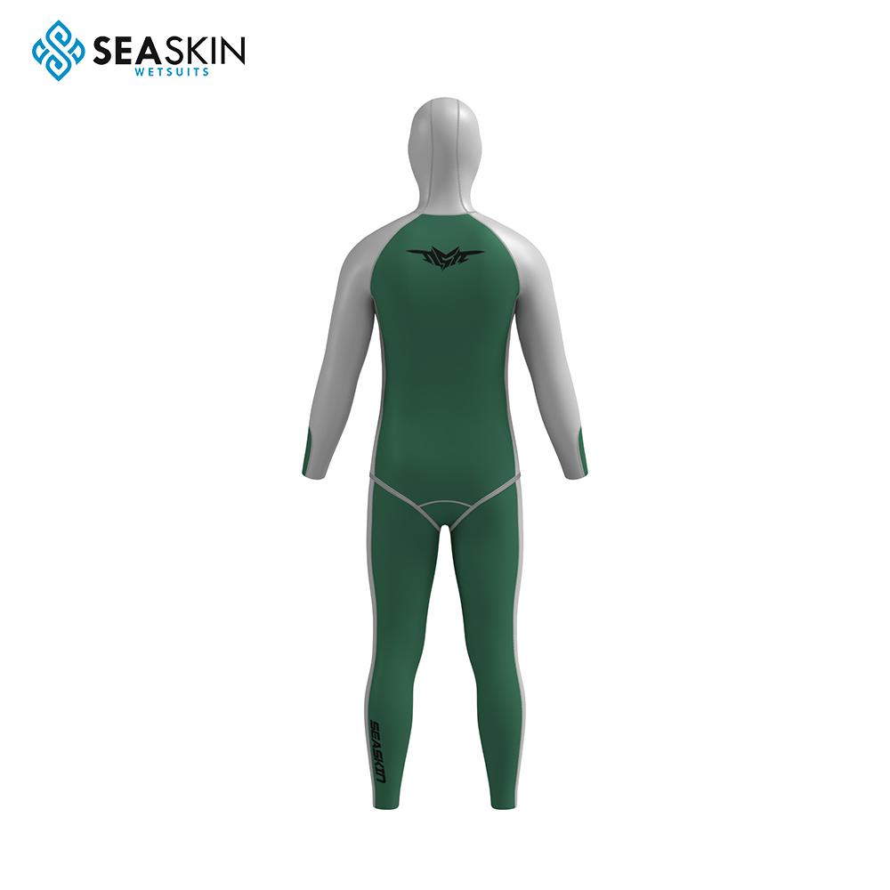 SeaSkin Wetsuit de 3 mm de neoprene Back Zipper FullSuits