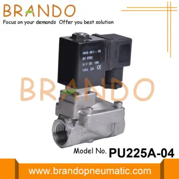 SPU225A-04 Shako Type Stainless Steel Solenoid Valve 1/2''