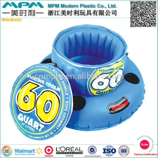 inflatable pvc ice cooler holder for promotion