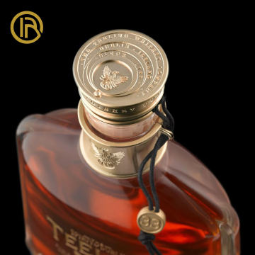 Premium Cylindrical Zinc Alloy Bottle Caps, Suitable for High-End Baijiu, Huangjiu, and Collectibles