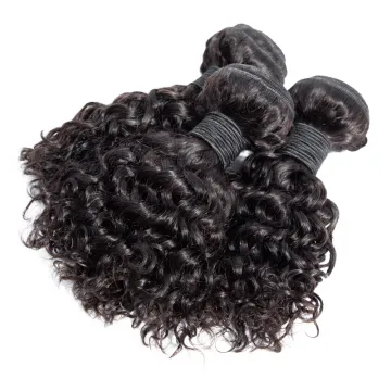 Grade 8A Brazilian Curly Virgin Human Hair Weave Unprocessed Brazilian Hair wave curly wave