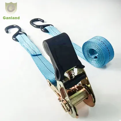 Truck Webbing Ratchet Tie Down Strap for Cargo Control