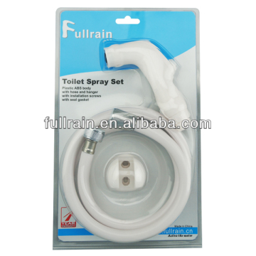 Fullrain ABS Plastic Jet Spray Bidet with Hook Holder, Handle Bidet Sprayer Heads