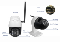 Camera di sicurezza CCTV a energia solare wireless wireless wireless