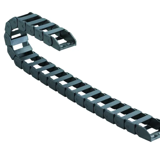 JFLO J18Q Series Bridge Type Open Plastic Cable Chain 18mm - 18X25 18X37 Drag Wire Protect Chain