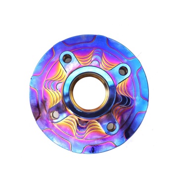 High Quality RS150/SONIC150 Blue & Gold CNC Motorcycle Sprocket Seat Accessories