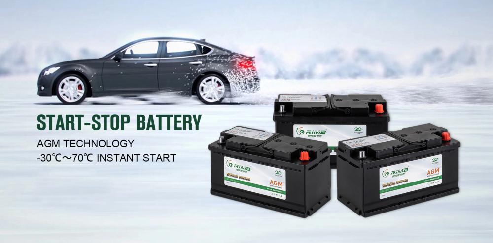 China Start-Stop-Batterie 12V 60Ah Batterie AGM Batterie