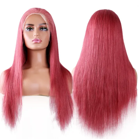 Wholesale HD Transparent Lace Ombre Afro Bangs Virgin Remy Lace Front Wig Human Hair 100% Brazilian with Baby Hair