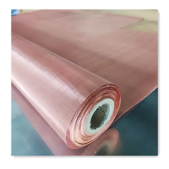 Shop for Pure Copper Wire Mesh in Various Mesh Sizes: 100, 150, 180, and 200 Mesh Rolls
