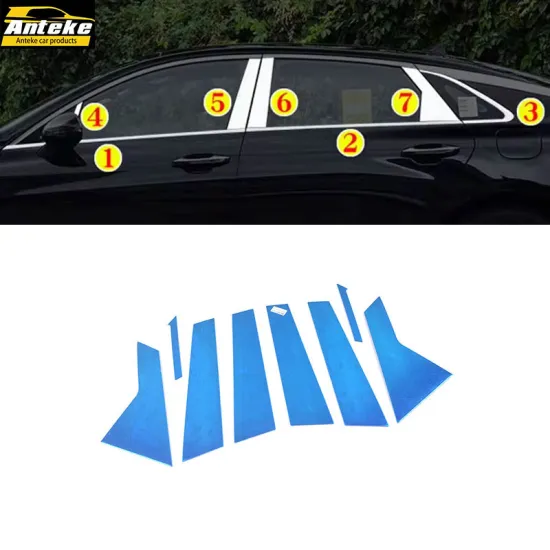 OEM Automotive Stainless Steel Chrome Exterior Accessories for 2020 Kia K5 Window Trim Bright Strips