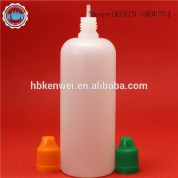 High quality 120ml PEe cig/e juice bottle with childproof evident cap perfume bottle