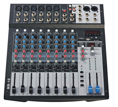 Professional Multi kanaler ljudmixer Mb-10