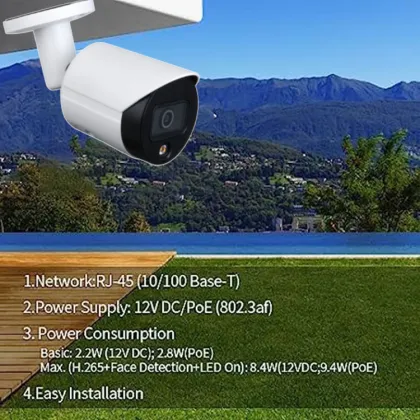 4MP Full-color Fixed-focal Bullet Network Camera