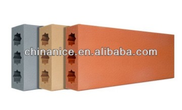 white exterior Terracotta wall tile 40*85mm