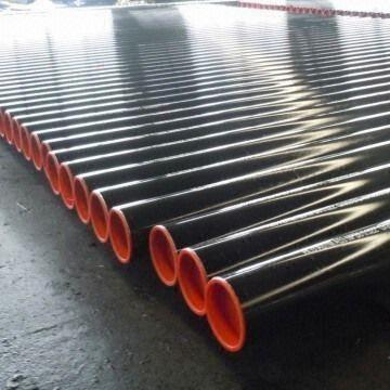 Welded Steel Pipe, Length Ranging from 5.8 to 12m, CE-certified