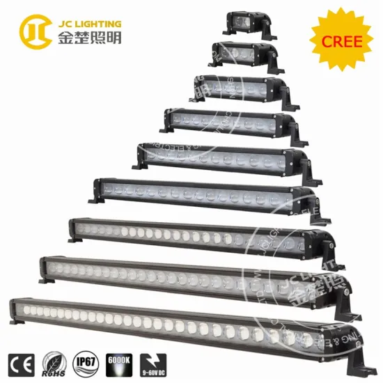 high quality led bar light 4x4 offroad 40w slim led light bars