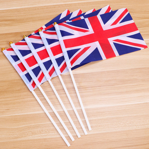 Free Sample Polyester England National Hand Waving Flag