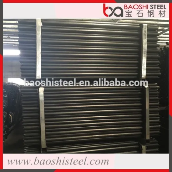 all types of black steel tubing dimensions