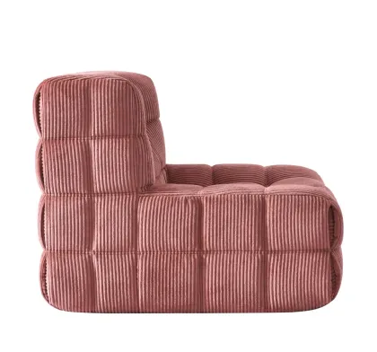 Waffle Pattern Compression Sofa for Small Spaces