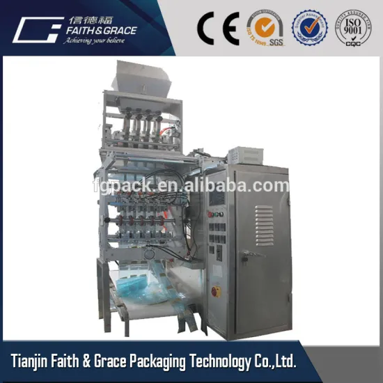 DXDK-160 Automatic multi-lanes bag filling and packing machine ( stick bag & 4 sides sealing bag ,).                        
                                                Quality Assured