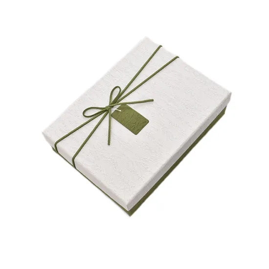 Fancy Paper Top and Bottom Rigid Gift Box