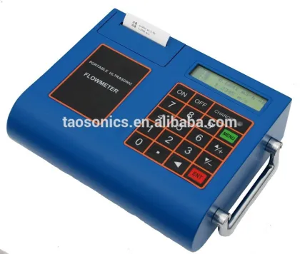 Smart liquid flow portable flowmeter