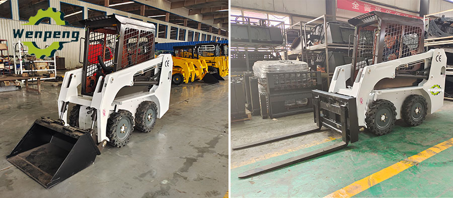 950kg wheel skid steer loader for sale